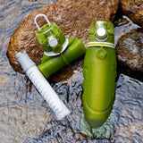 Gourde sport pliable avec filtre intégré