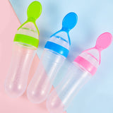 Gourde bébé avec cuillère