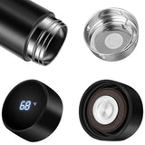 Gourde isotherme intelligente (inox)