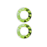 Pods grappe verte raisins