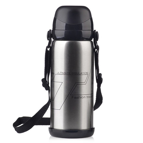 Gourde isotherme portable (inox)