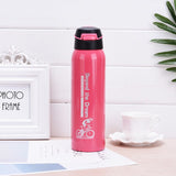 bidon isotherme vélo rose