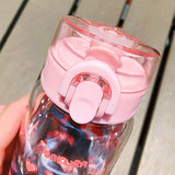 bouchon Gourde en verre motif floral