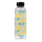 bouteille en verre motif citron