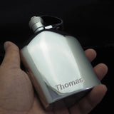 Flasque alcool inox personnalisable