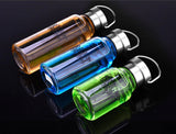 bouteilles en verre bouchon inox