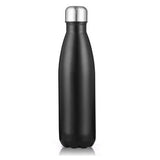 gourde en inox noir mat