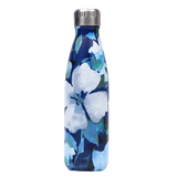 Gourde motif Fleur bleue