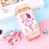 Gourde enfant flamant rose