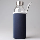 gourde en verre 300ml bleu