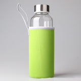 gourde en verre 300ml vert