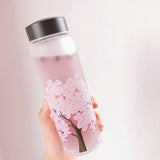 Gourde en verre Cerisier du Japon