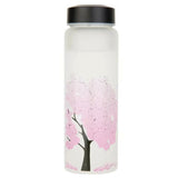 gourde en verre cerisier du japon