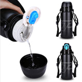 Gourde isotherme portable (inox)