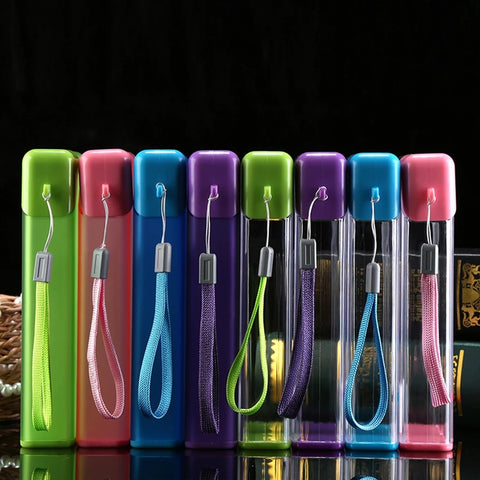 Gourde plate plastique