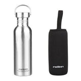 Gourde inox avec housse
