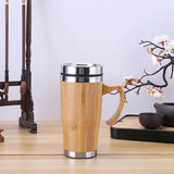 Mug isotherme bambou