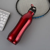 Gourde inox simple paroi Rouge (750mL)