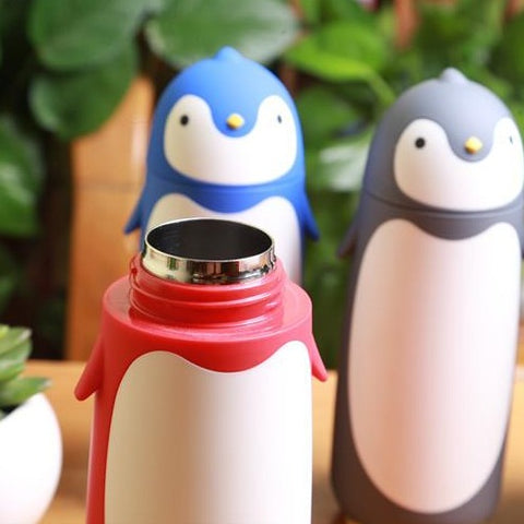 Bouteille thermos pingouin
