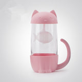 Mug isotherme chat en verre