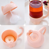 Mug isotherme chat en verre