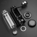 Gourde en verre avec protection 100cl