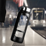 Gourde en verre avec protection 1L