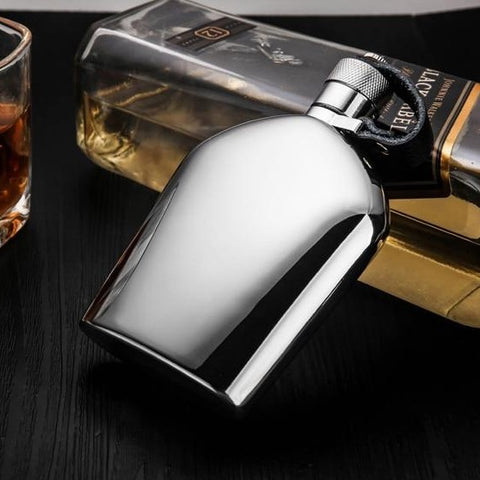 Flasque alcool acier inox personnalisable