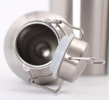 Gourde à bière isotherme (inox)
