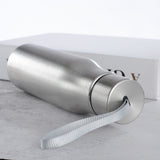 Gourde en inox simple paroi