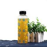 Gourde en verre motif citron