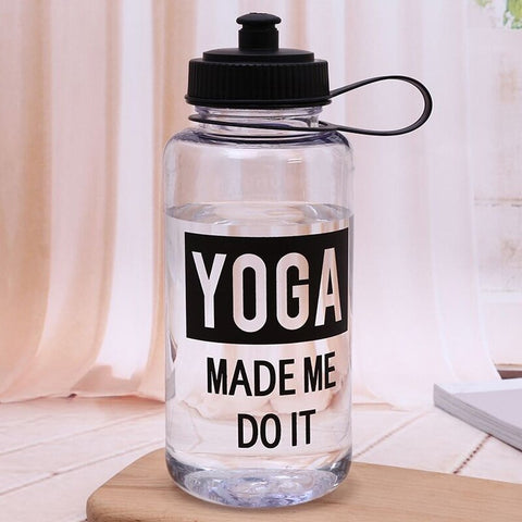 bouteille pour yoga