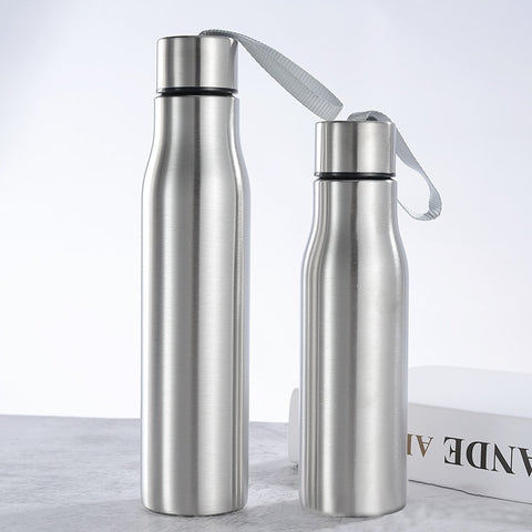 Gourde en inox simple paroi