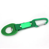 mousqueton porte bouteille isotherme vert