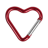 mousqueton coeur rouge