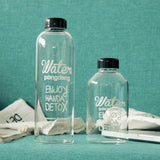 Bouteille en verre Detox