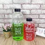 Gourde en verre Detox