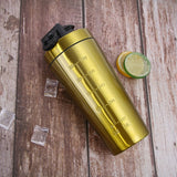 Gourde shaker sport inox or