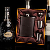 Coffret flasque à whisky