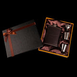 Coffret flasque à whisky