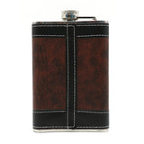 Flasque whisky cuir