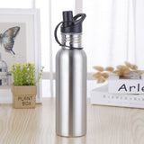 Gourde acier inox pipette