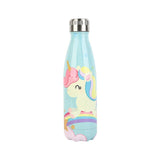 Bouteille isotherme Licorne arc-en-ciel