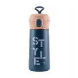 Bouteille thermos fantaisie bleue