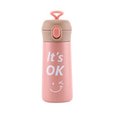 Bouteille thermos fantaisie rose