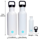 Gourde inox phosphorescente