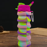 Gourde rétractable en silicone