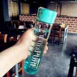 Bouteille en verre Naturel verte