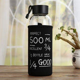 Gourde en verre Student