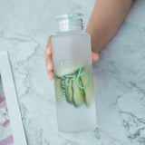 Gourde en verre dépoli
